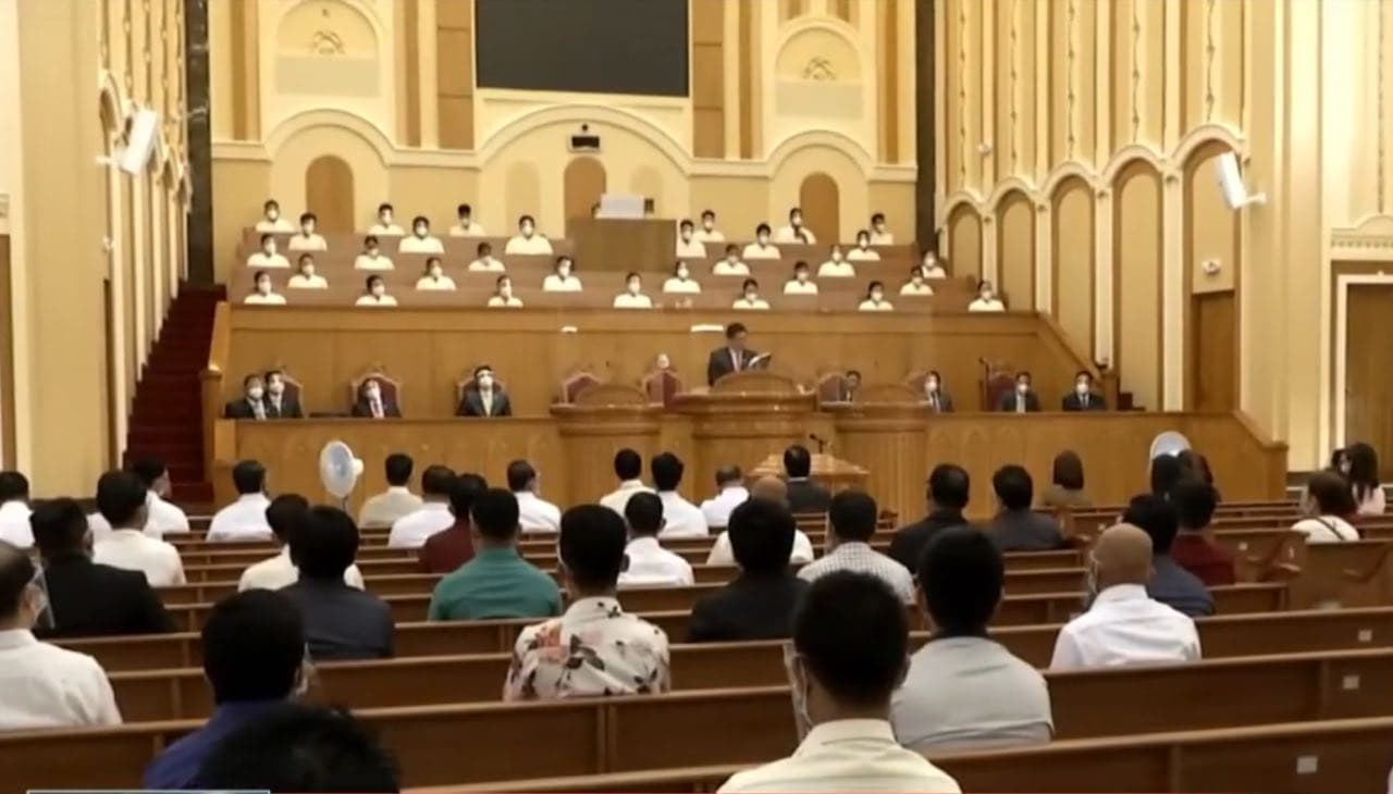 Thousand-seater chapel of Bagtas dedicated to God