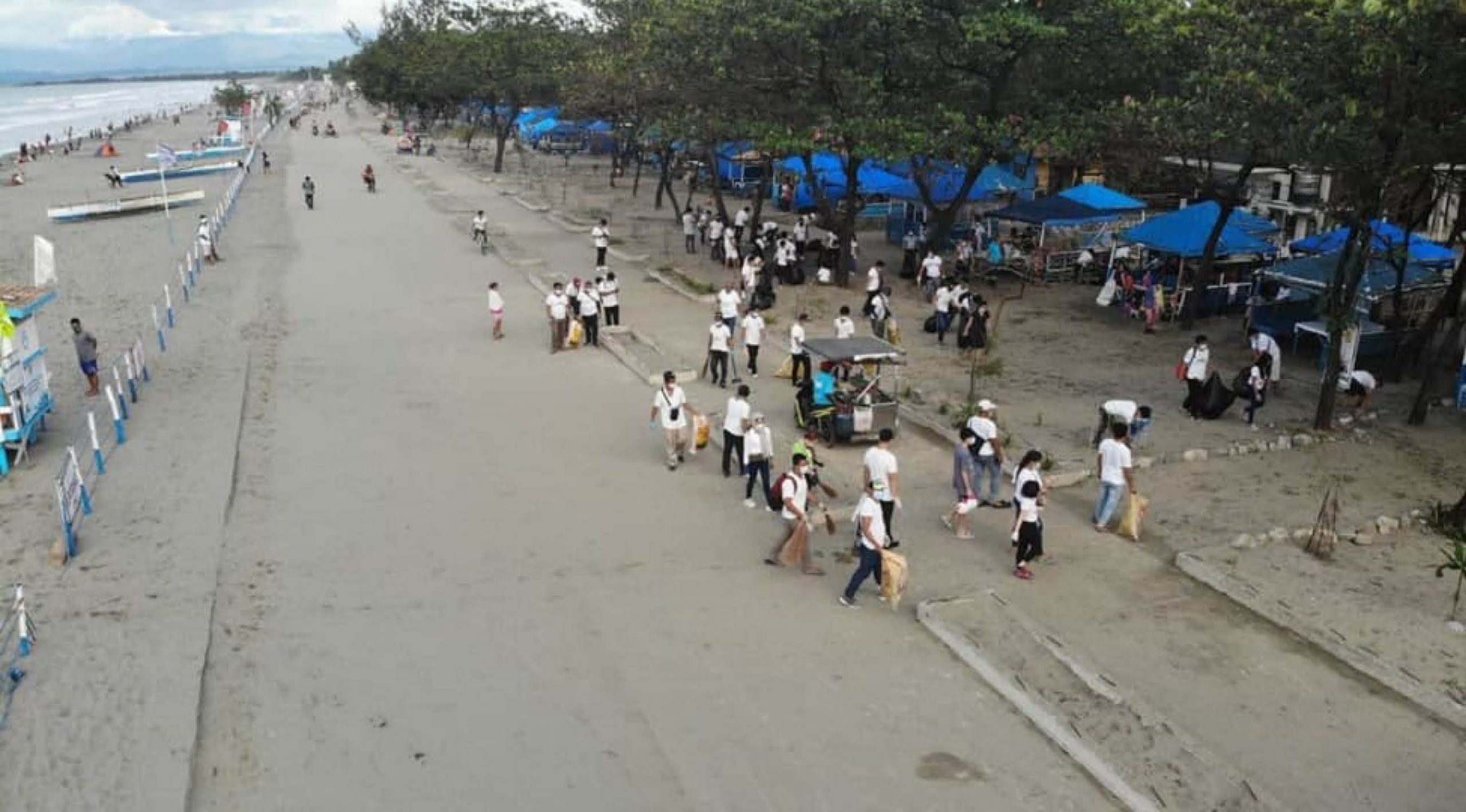 SCAN members in Lingayen, Pangasinan hold coastal cleanup