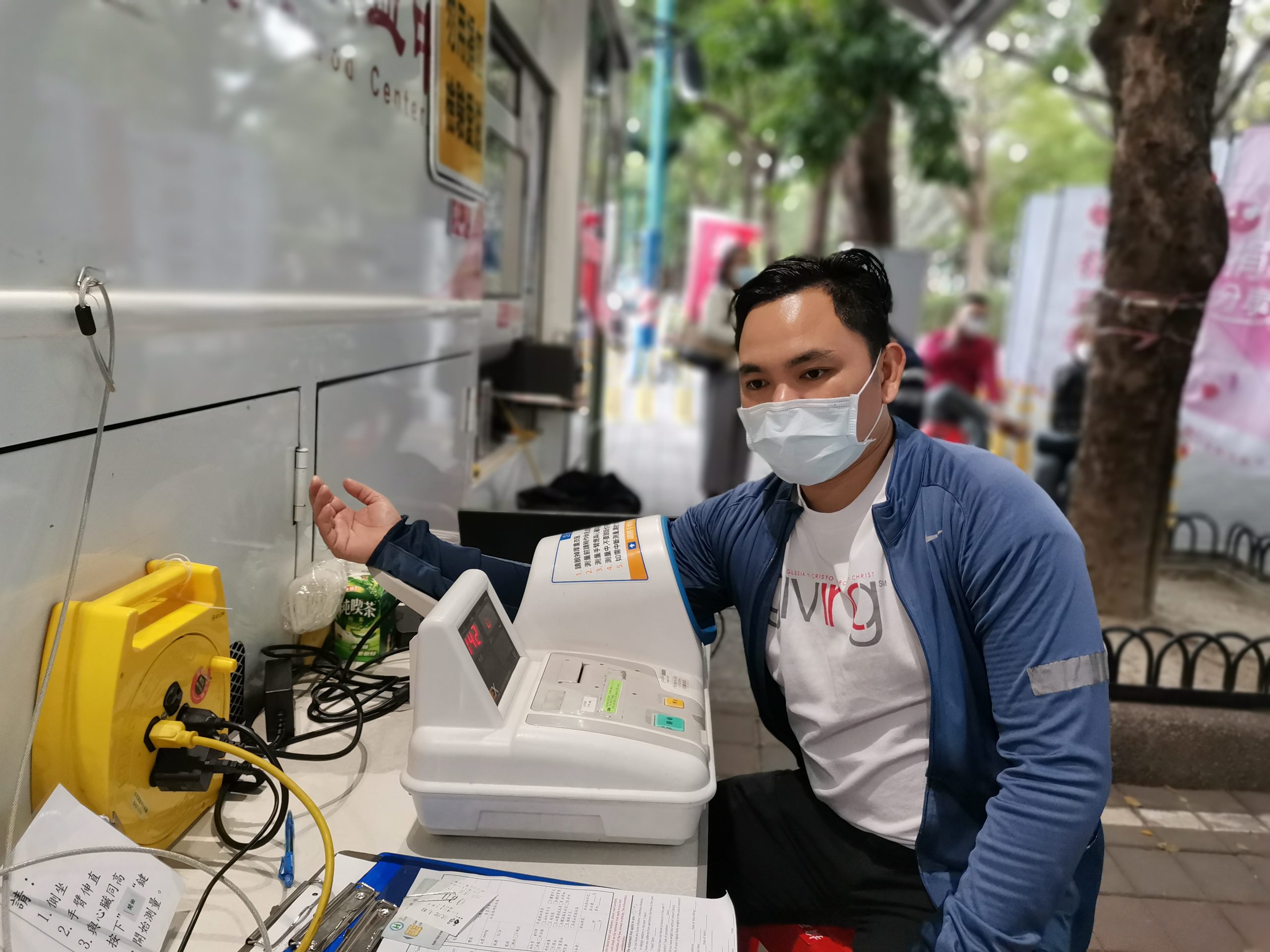 Hsinchuang SCAN members donate blood to Taipei Blood Center