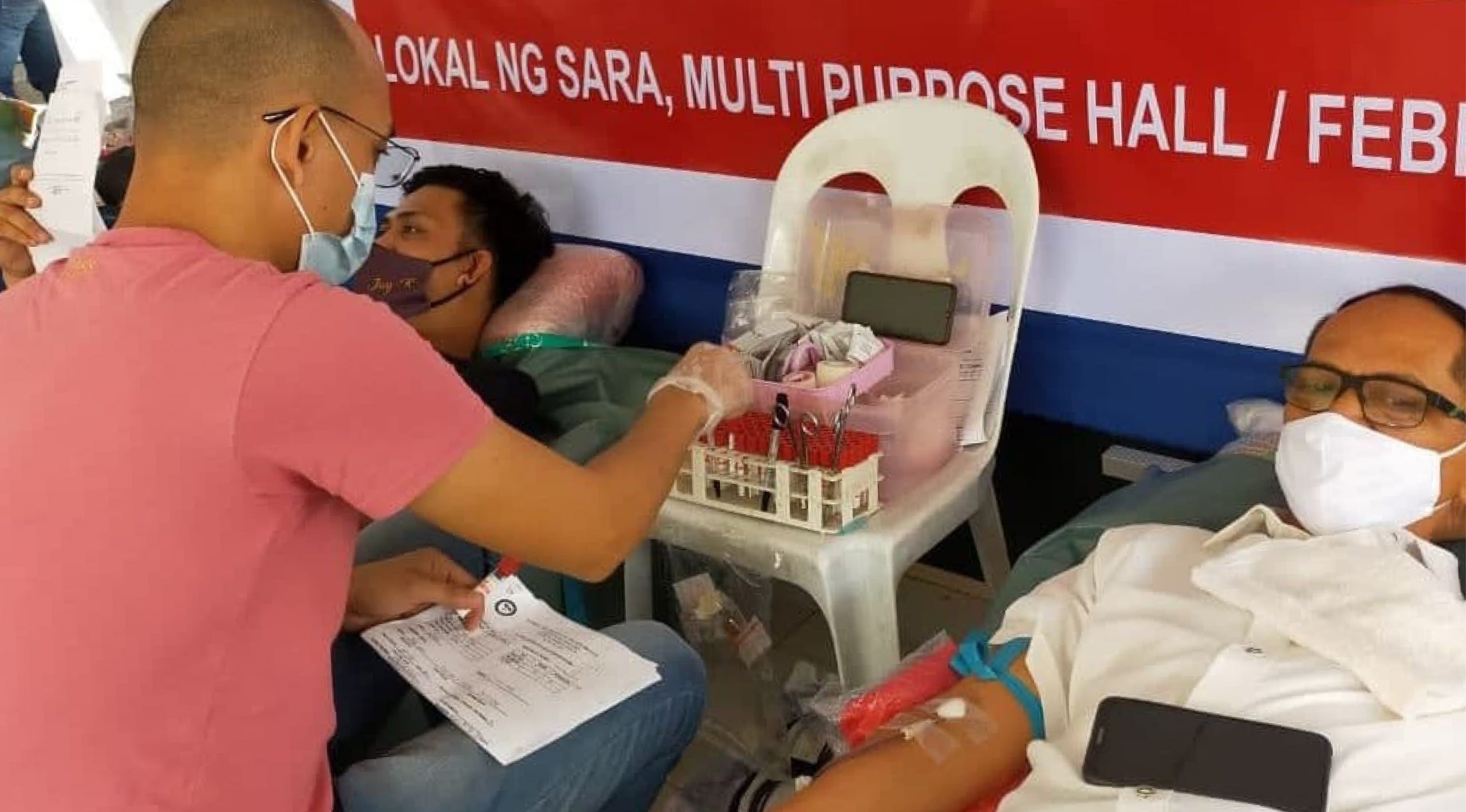 Iloilo North brethren unite in donating blood