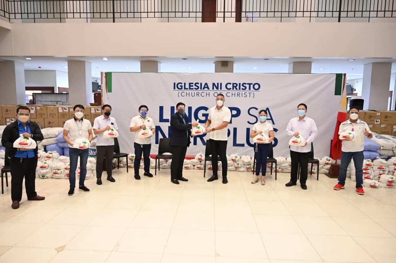 Iglesia Ni Cristo distributes food assistance to Metro Manila, other areas under MECQ