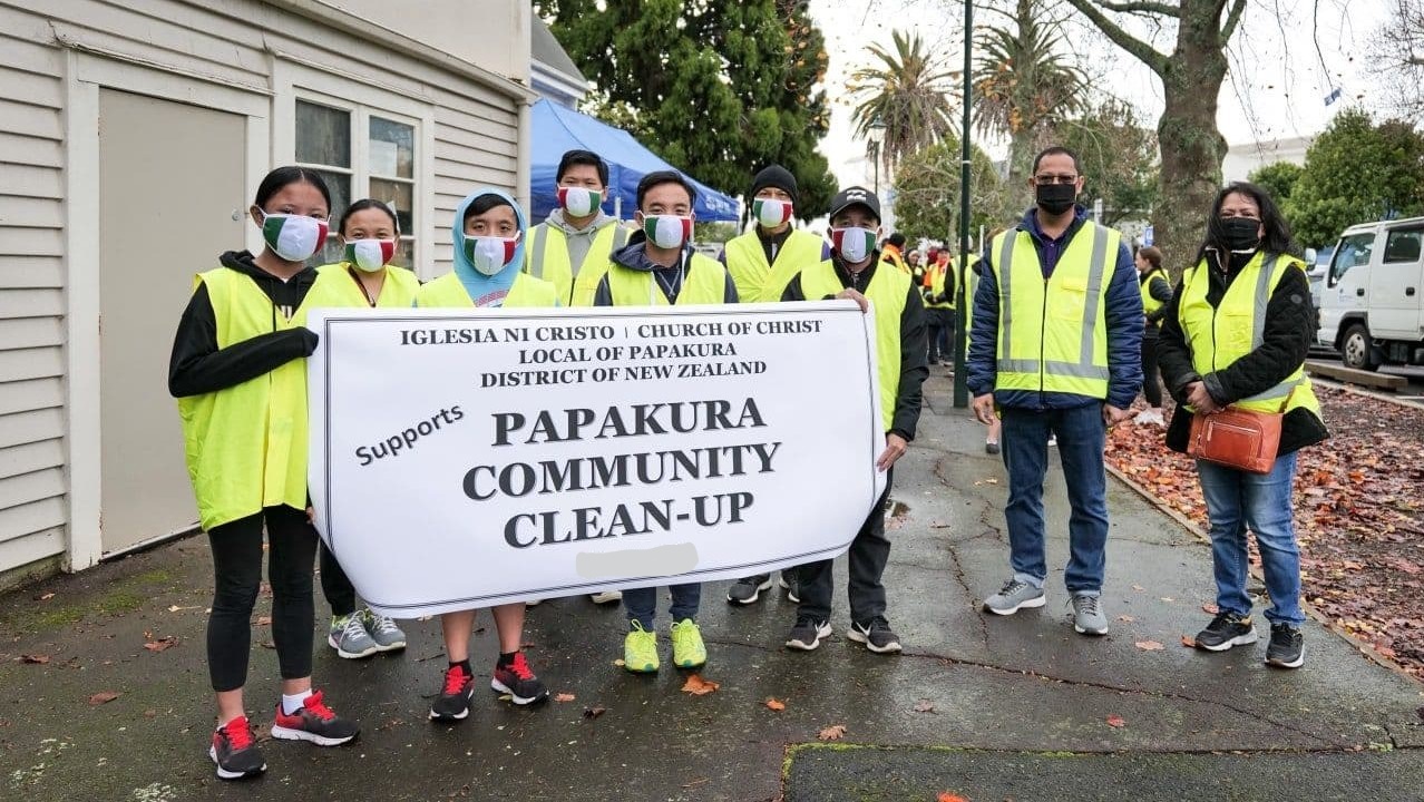 Papakura brethren conduct clean-up drives in their community