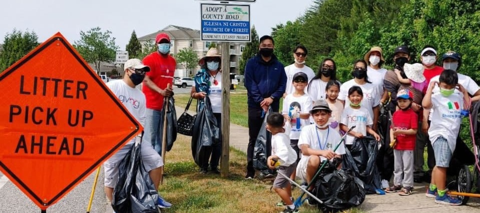 Patuxent River Congregation cleans FDR Blvd, Washington District holds blood donation