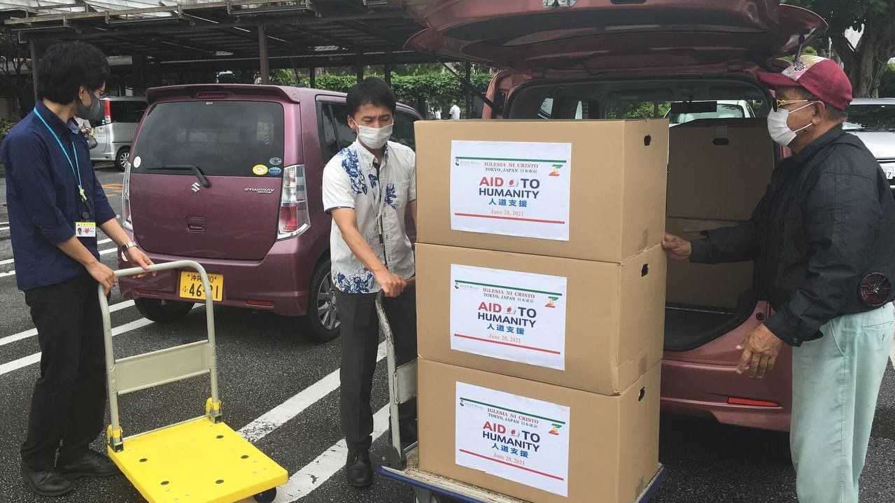 Okinawa Congregation holds Aid to Humanity