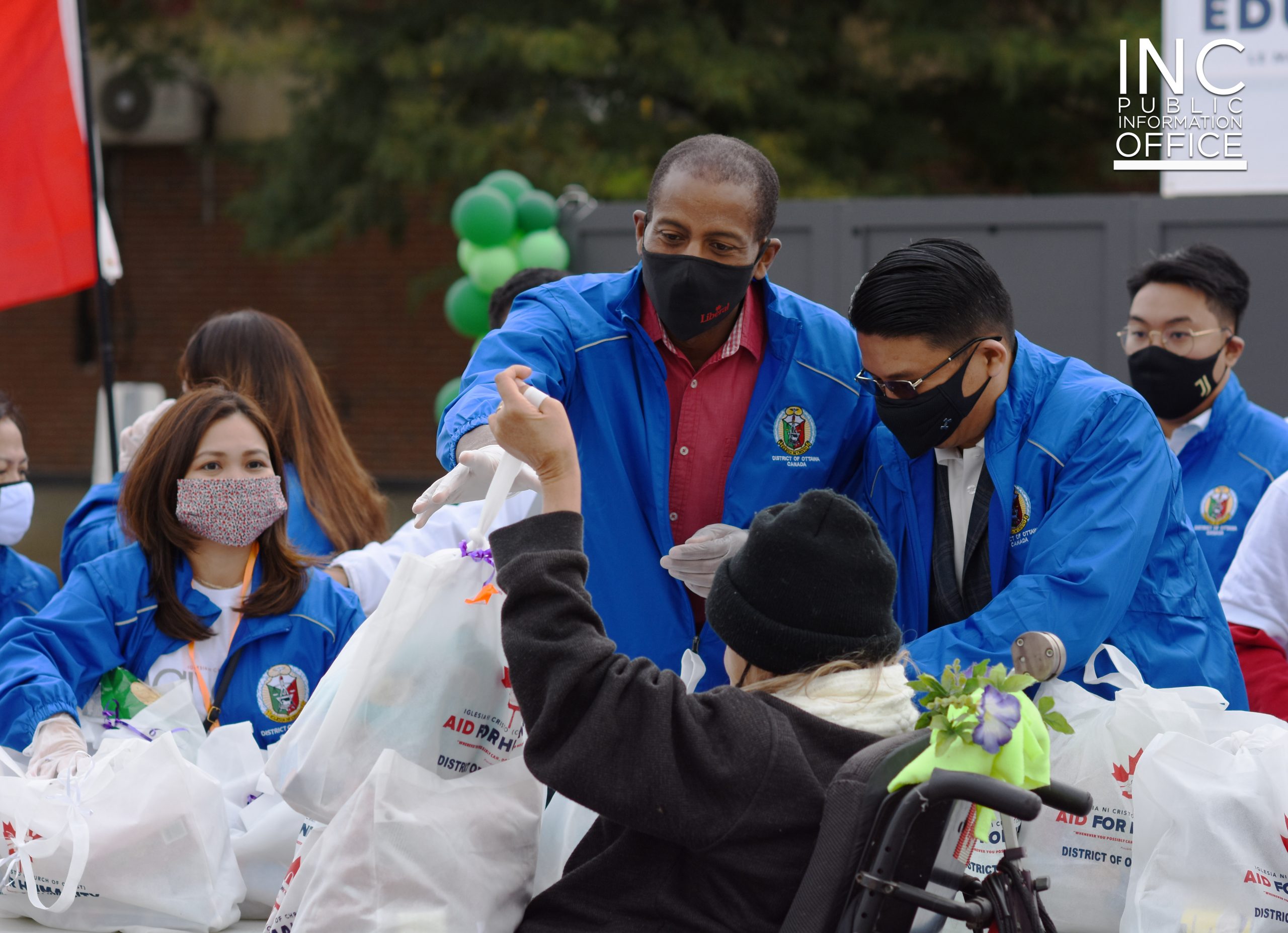 Gatineau residents and charitable organizations receive aid from the Iglesia Ni Cristo