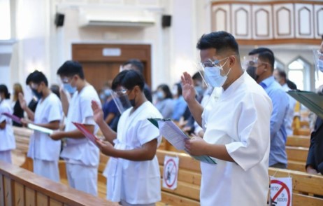 Italy South holds baptism in Rome