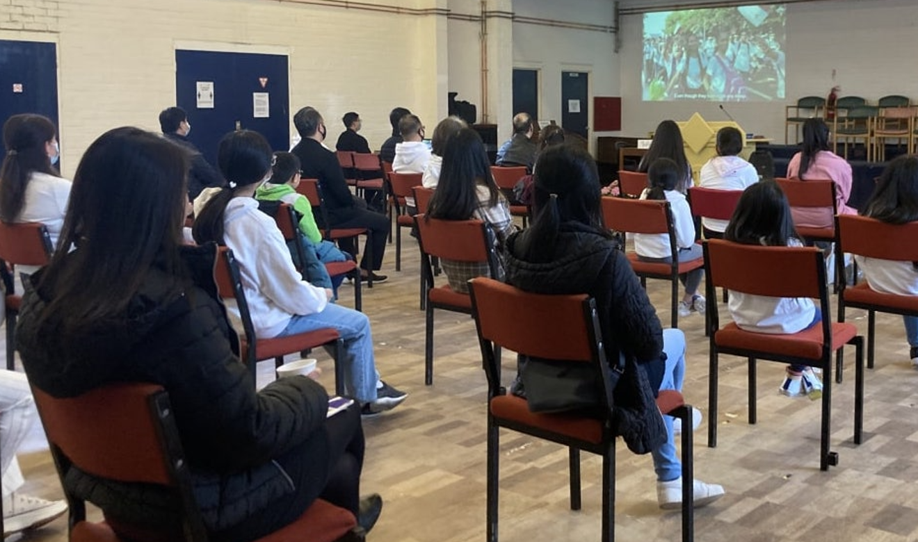 Brethren from Heathrow North introduce the Church to neighbors