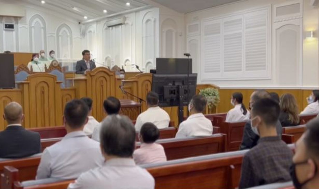 Prospective members in Australia East receive baptism