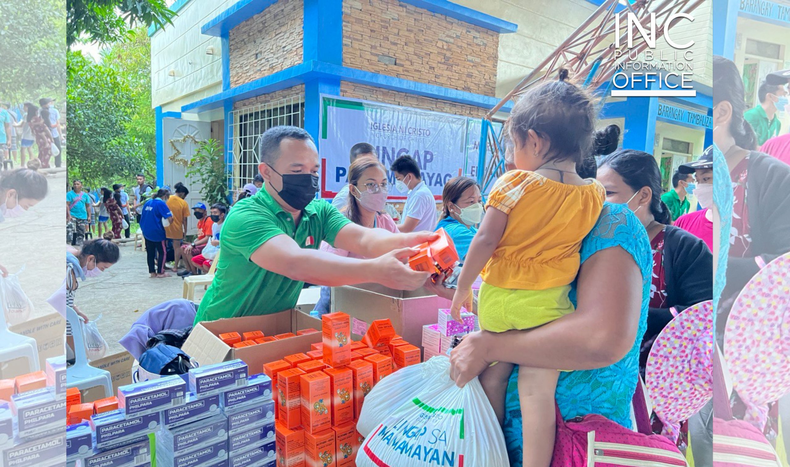 INC continues outreach on remote islands in the Visayas provinces affected by Typhoon Odette