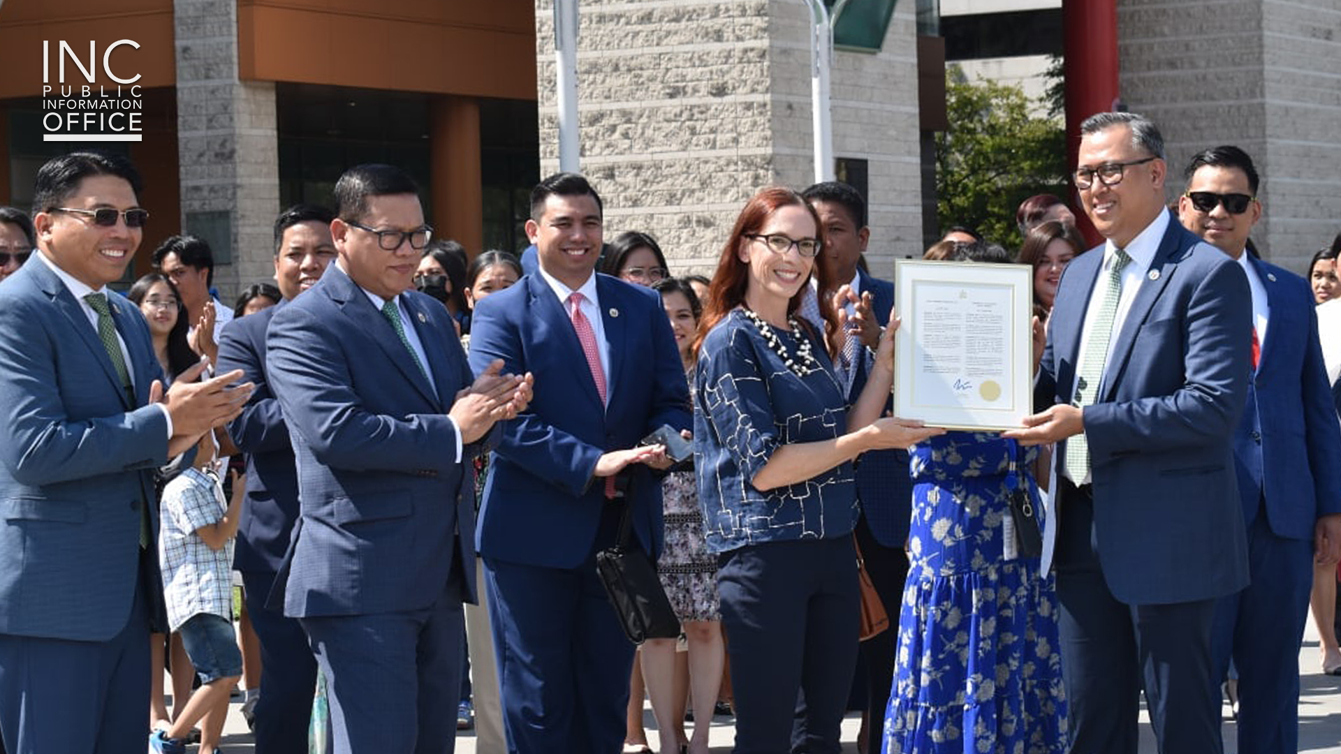 Canadian officials laud FYM Foundation and greet Iglesia Ni Cristo on its anniversary