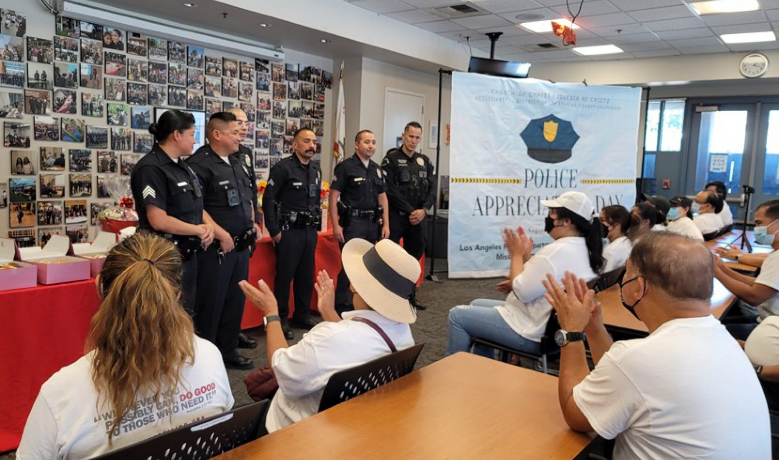 LA County District activity warms hearts of LAPD Mission Division officers