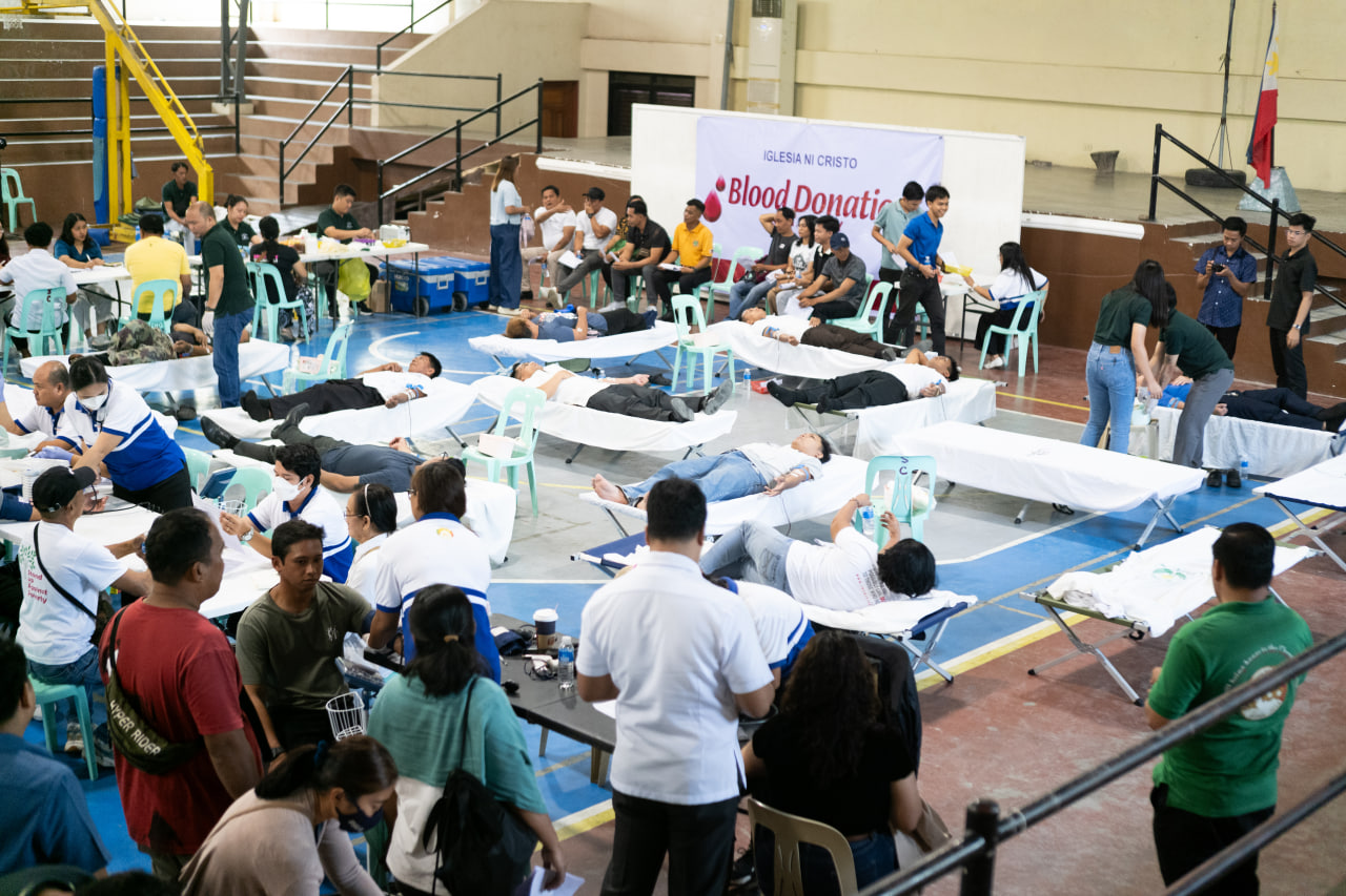 Congregations in Luzon hold blood donation activities