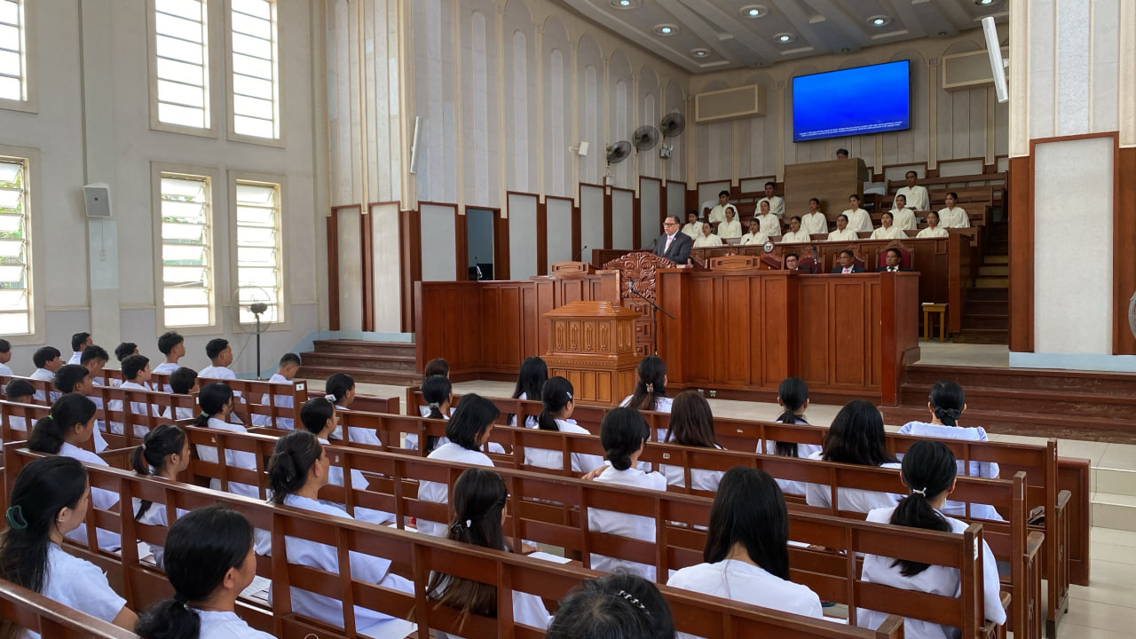 Batac City District conducts baptism for its 8th anniversary