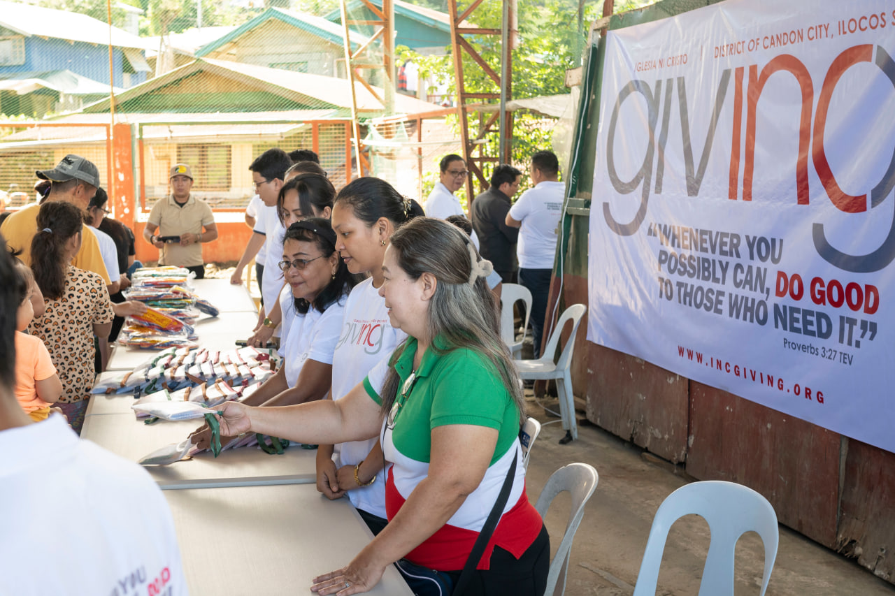 INC Giving brings aid to residents of Mabileg, Ilocos Sur