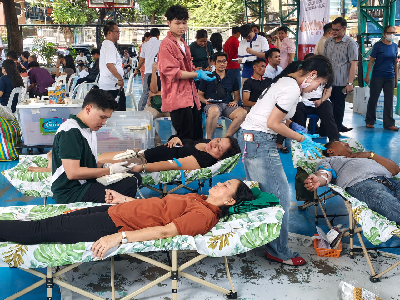 Marikina congregations host blood donation drives